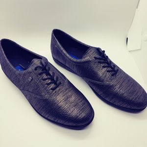 Easy Spirit Motion 6 blk gold tone sheen women's size 8B